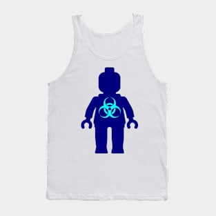 Minifig with Radioactive Symbol Tank Top